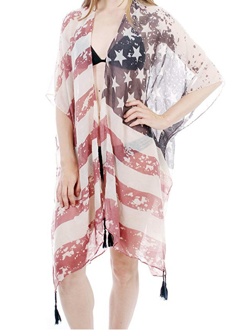 scarf swim cover up